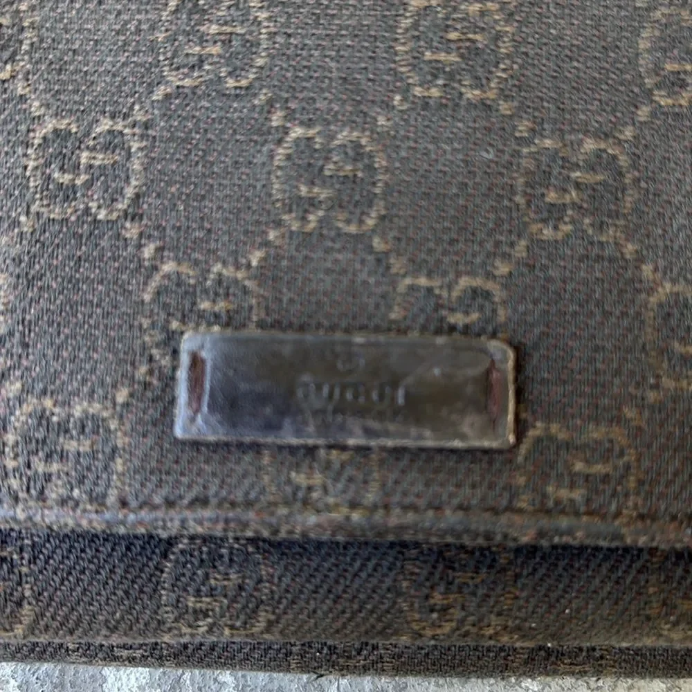 Gucci vintage denim wallet - Picture 2 of 10